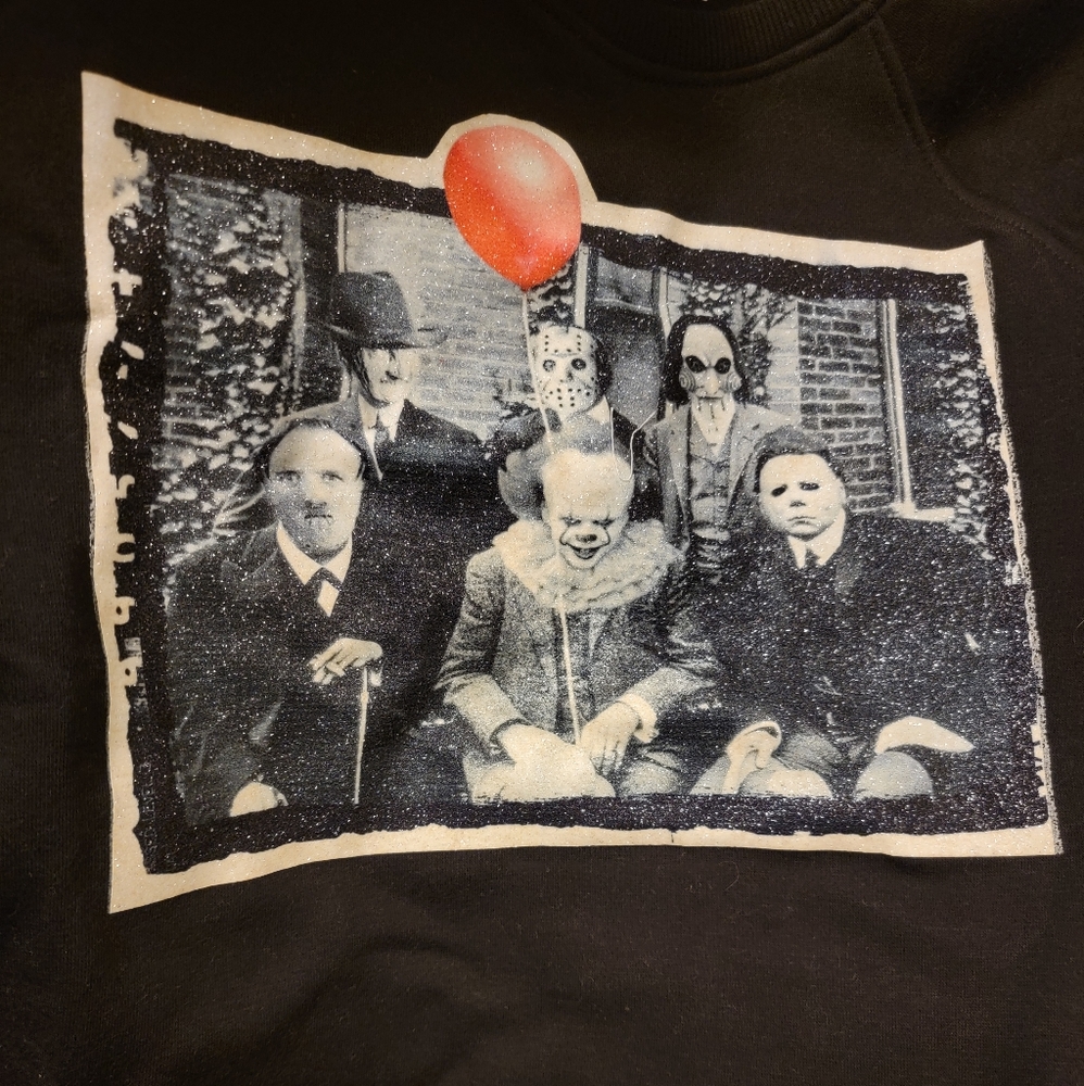 Horror friends sweater